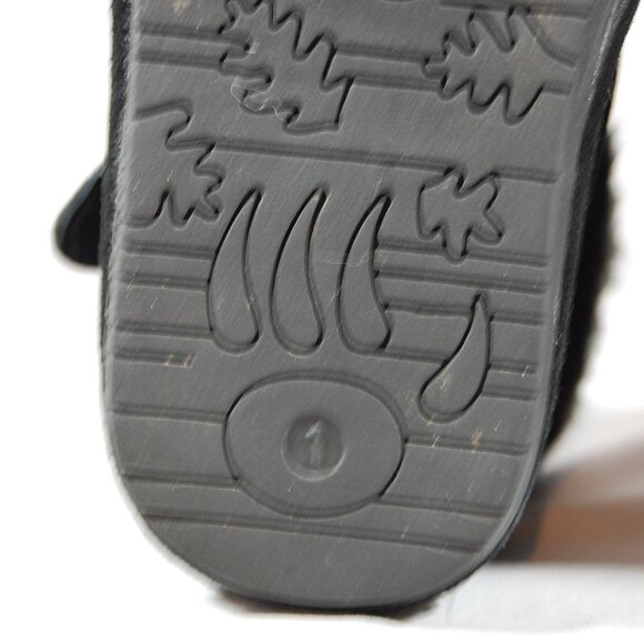 Bearpaw Koko Suede Boots w/ Buckle Size 1 Youth - Picture 9 of 9